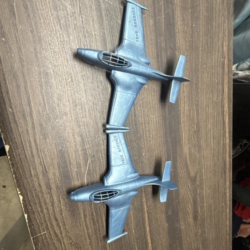 Marx F2H2 Banshee Soft Plastic Armed Forces Training Center Jets - Set Of 2 BLUE