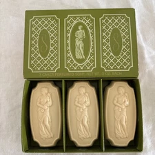 Vintage Avon Somewhere Perfume Soaps, Three Soaps In The Box