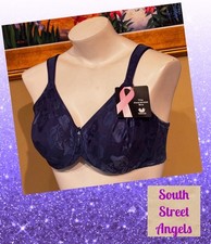 WACOAL 85567  BLUE DEPTHS  Awareness Full Coverage Underwire Bra  SIZE 38DD