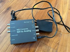 Blackmagic Mini converter SDI to Analog with power supply