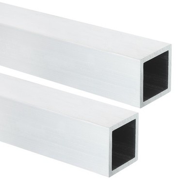 Aluminum Square Tubing1.18''x1.18''x16'' Long 0.12'' Wall Thick 2pcs