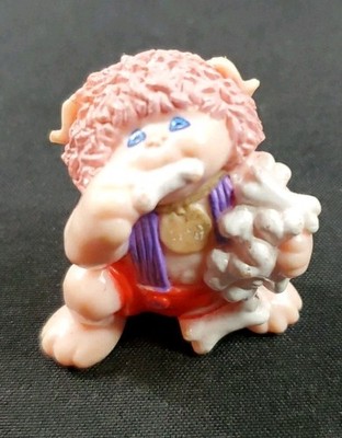 1985 Cabbage Patch Kids Koosa Dog WAG PVC Figure CPK Garbage Pal Bones **