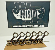 Set Of 6 4.0 6cyl Standard Piston Connecting Rods 97-06 Jeep Tj Wrangler 2.5 Set Of 6 4.0 6cyl Standard Piston Connecting Rods 97-06 Jeep Tj Wrangler 2.5