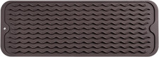 17"x6" Silicone Dish Drying Mat,Easy Clean,Eco-Friendly,Heat-Resistant Silicone
