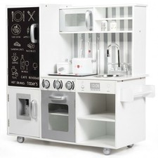 Wooden Pretend Play Kitchen Sets with Simulated Sound