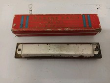 M. Hohner Marine Band No. 365 Harmonica 14-Hole Vintage Key of C with Box