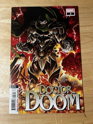 Doctor Doom #3 2nd Print Larroca Variant 2020 Marvel Comics