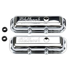 Edelbrock Valve Cover Set 4488 Signature Series Chrome Steel For Chevy 2.8l V6 Edelbrock Valve Cover Set 4488 Signature Series Chrome Steel For Chevy 2.8l V6