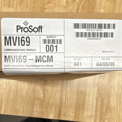 Factory sealed ProSoft Technology MVI69-MCM Modbus Communications Module