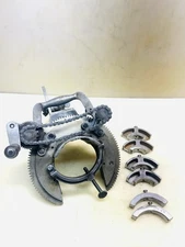 Mathey Dearman Pipe Beveling Machine Mode MS Beveler 1-1/2 to 4 W/ Inserts #V4