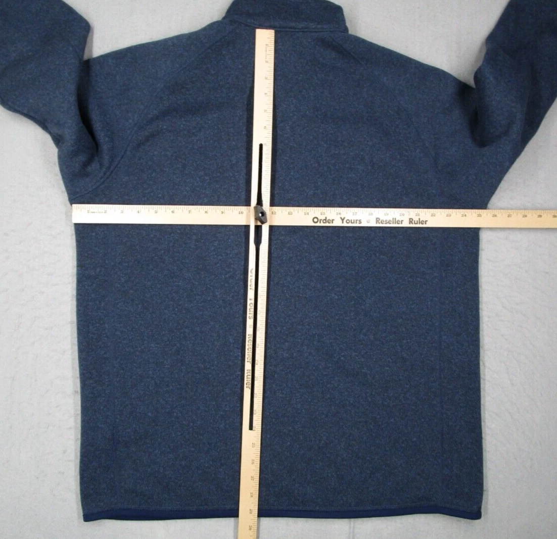 patagonia better sweater 1/2 zip outdoor work logo jacket