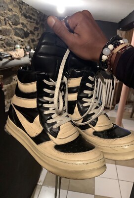 靴 Rick Owens OG DUNK Rick Owens Dunk OG noir blanc 2009 Oreo taille EU 40. Convient aux