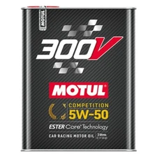 Motul 110859 300V Competition 5W50 2 Liter Racing Oil - Motul 300V 5W50 2L - NEW