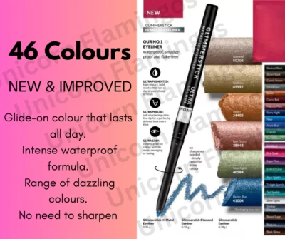 Avon Glimmerstick Eyeliner, no need to sharpen, Assorted Shades, Best Seller