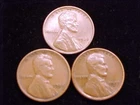 1928 XF/AU, 1928-D Very Good and 1928-S VF Lincoln Cents, a (3) Three Coin Lot.