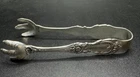 Burgundy by Reed and Barton Sterling Silver Sugar Tongs 4 1/4"