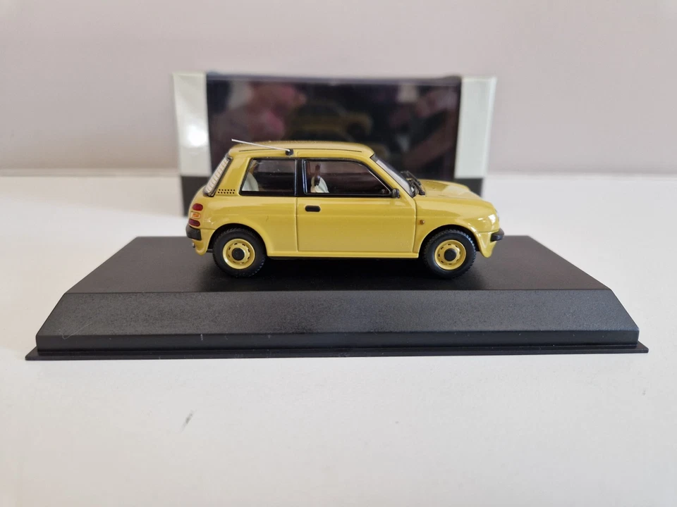 Kyosho 1/43 Nissan Be-1 - amarillo calabaza - 1988 - 03402Y - Imagen 3 de 4