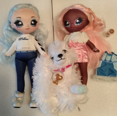 2 Na! Na! Na! Surprise Teen's 11'' Dolls With Elf Pet