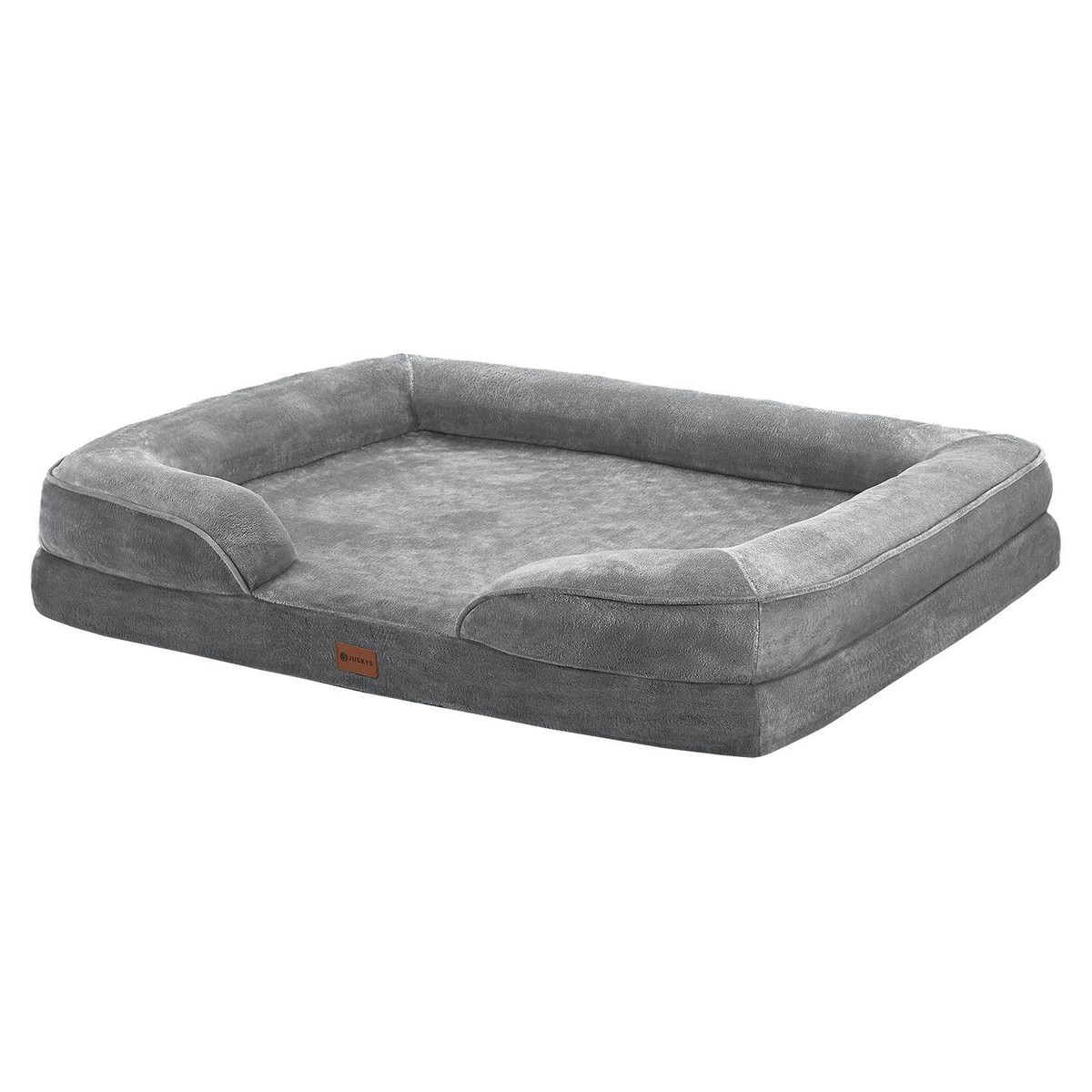 Produktbild von Noviclass® Katzensofa Simba Katzen Hundesofa In Grau | Inklusive Mini Kissen Extra Gross 75x48cm Katzenbett Hundebett Kleine Hunde Flauschig Ausreichend Gefuettert Bezug Abnehmbar 4640167409
