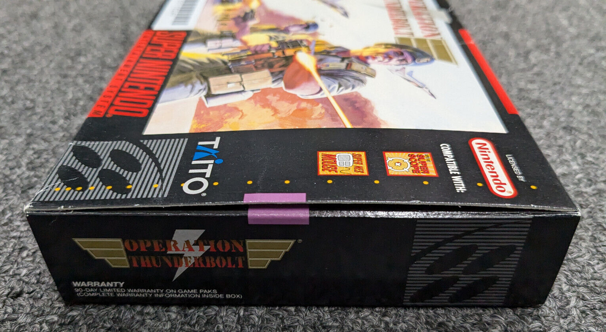Operation Thunderbolt (Super Nintendo Entertainment System Operation Thunderbolt (Super Nintendo Entertainment System
