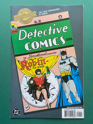 Detective Comics #38: Millenium Edition VF/NM (DC 2000) 1st App Robin