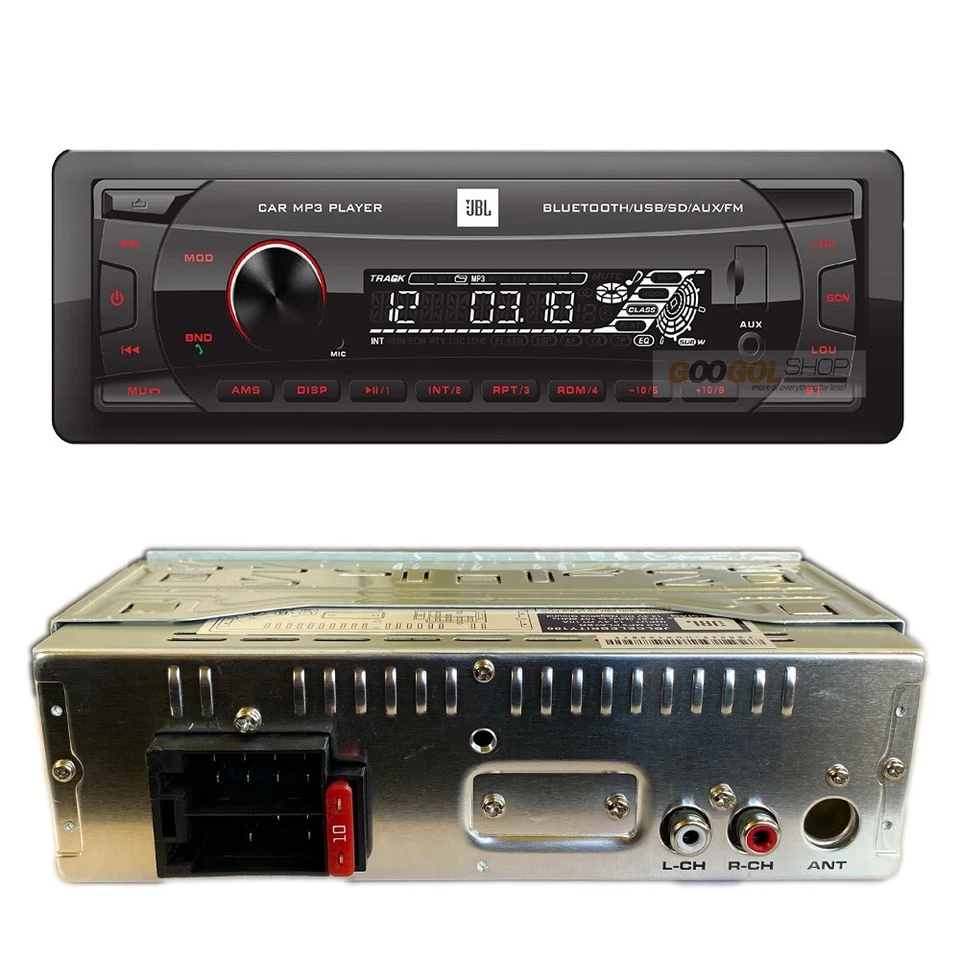 JBL estéreo de coche para Toyota Corolla 2003-2008 MP3 Bluetooth radio FM (sin CD) Foto 4 de 4