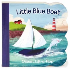 Little Blue Boat Chunky Lift-a-Flap Board - Ginger Swift, 1680520776, board book