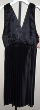 NWT ABS Collection Plunge Formal Dress Black Sz 8 Holiday Party Retail $110+
