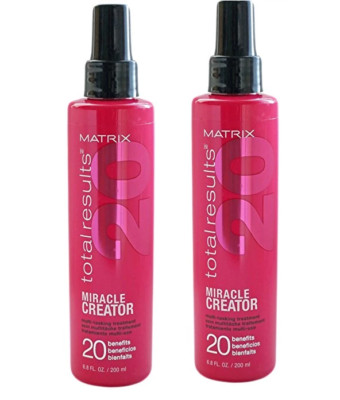 Matrix Total Results Miracle Creator 20 Benefit Treatment 6.8 oz(pack of 2) sale