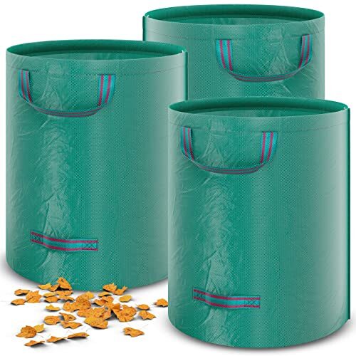 Set 3 Sacchi Giardinaggio Alaskaprint 272L - Alta Resistenza PP 150g