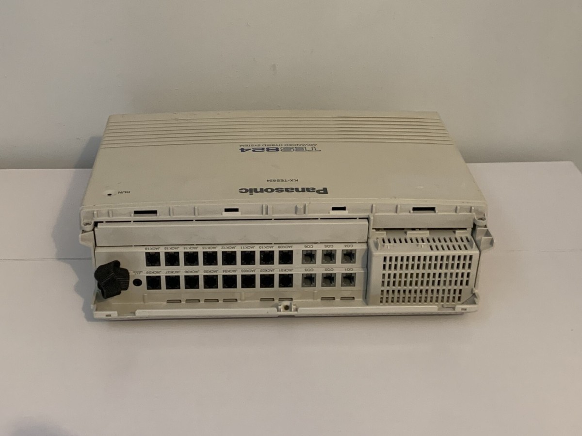その他 Panasonic WTY 2422W Panasonic Kx-tes824 8x24 Telephone System 3 Lines 8 Extensions for