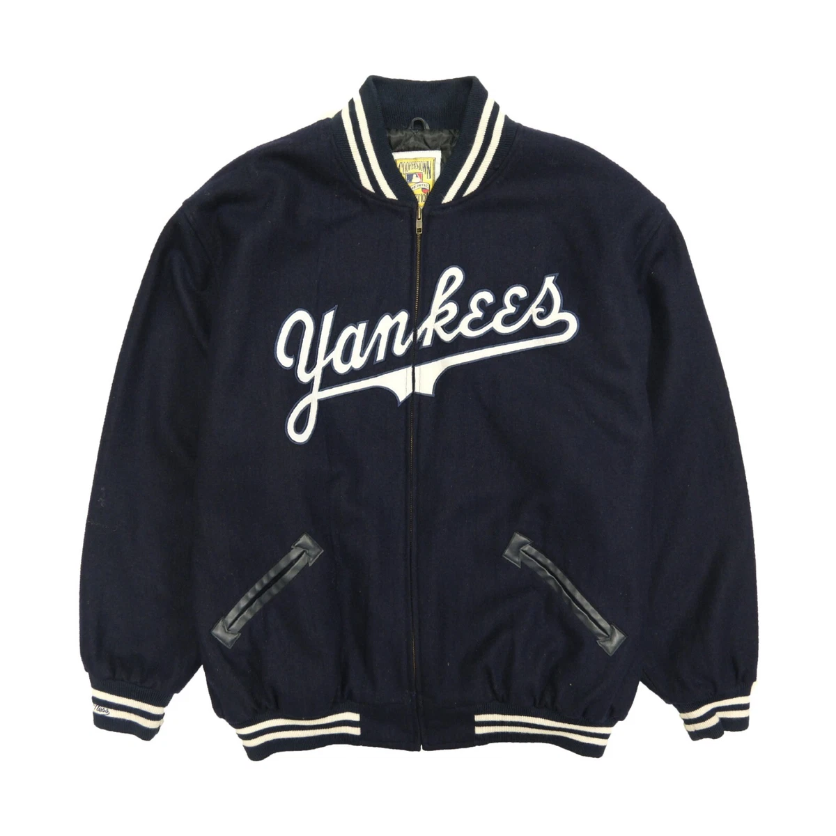 New York Yankees Mitchell & Ness Wool Varsity Jacket Size 56