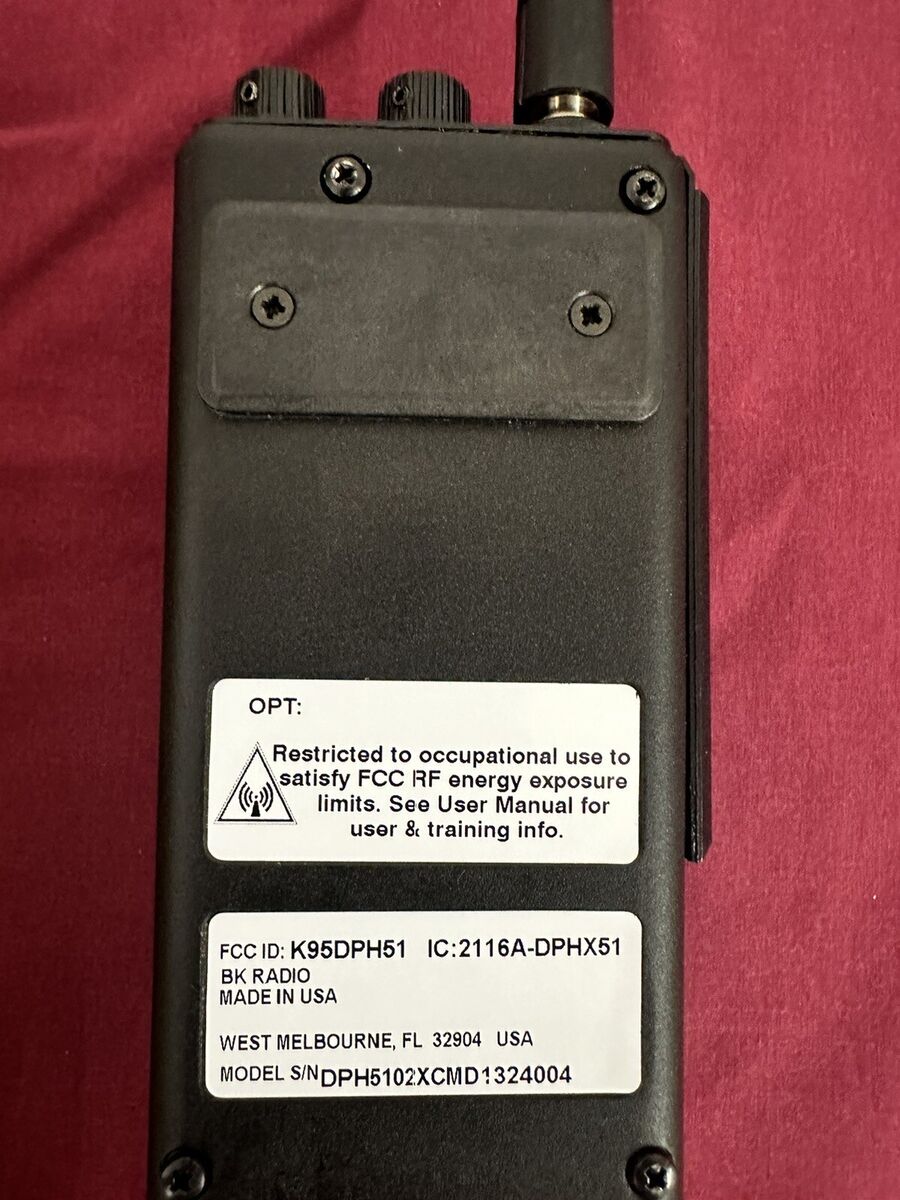 NEW BENDIX KING BK DPH5102XCMD COMMAND P25 DIGITAL VHF RADIO NEW BENDIX KING BK DPH5102XCMD COMMAND P25 DIGITAL VHF RADIO