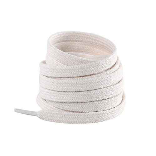 Flat Shoelaces of Cotton Shoe Laces Cords Replacement for Converse Shoes 47" 55" - Picture 14 of 16