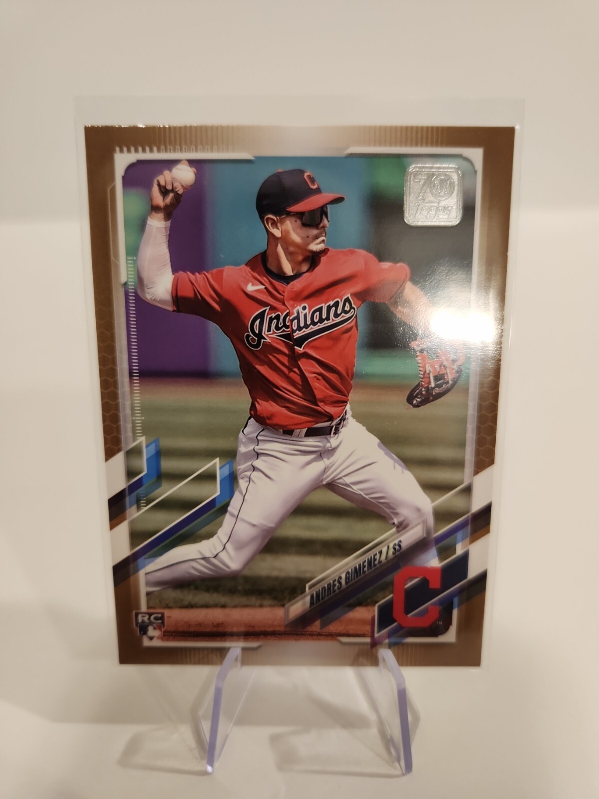 2021 Topps Update Gold /2021 Andres Gimenez #US65 Rookie RC