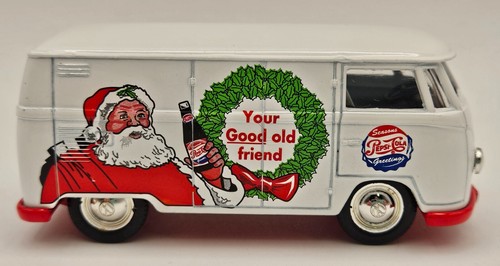 LLedo Days Gone By Pepsi Cola White Diecast VW Volkswagon Bus Van