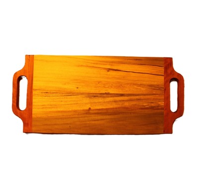 Cutting Board Kitchen made with Poplar and Walnut Handles