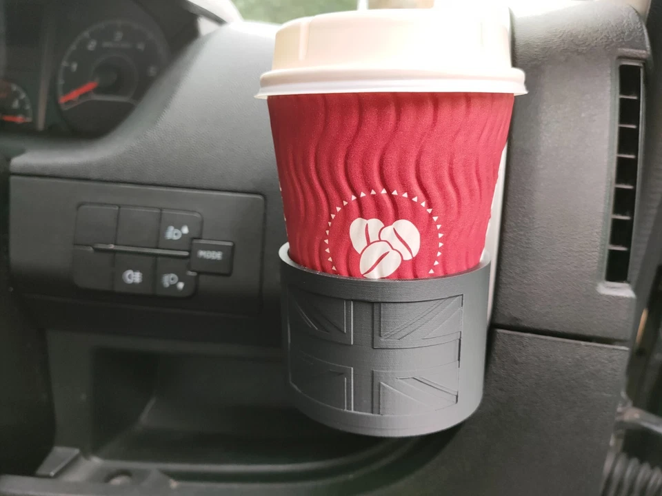 Clip-on Cup Holder for Peugeot Boxer, Citroen Relay, Fiat Ducato – Great Britain - Image 4 of 4