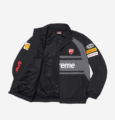 Supreme x Ducati Track Jacket Black - 24SS | eBay Supreme x Ducati Track Jacket Black - 24SS | eBay