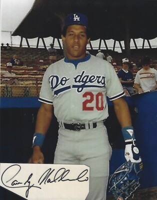 Candy Maldonado Autographed Signed 8x10 Photo - MLB LA Dodgers - RARE ...