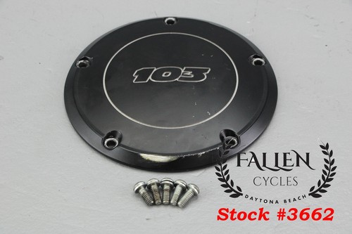 DMG 2013 Harley Softail Fat Boy Lo 103 Derby Cover BLACK