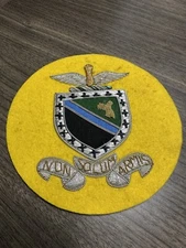 Vintage US Military Air Force 3rd Bomb Wing Felt & Bullion Patch