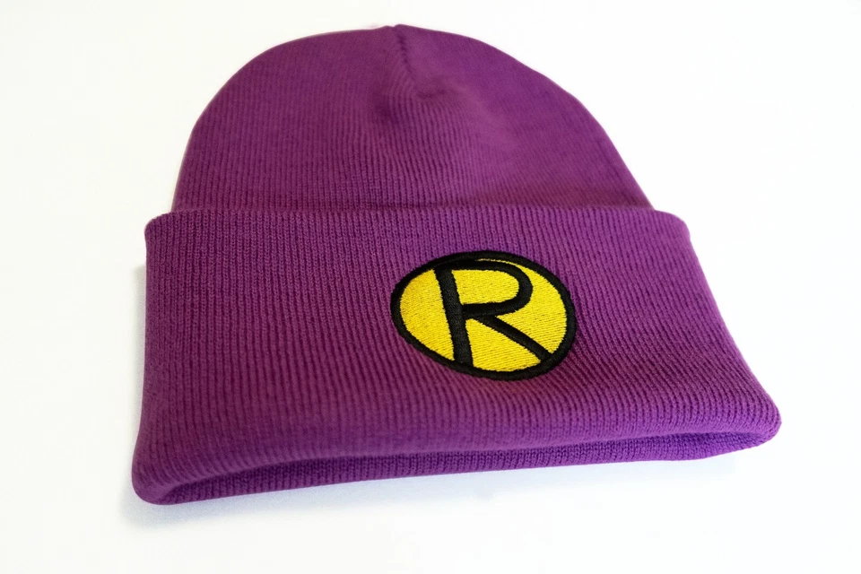 Paranoid Android Hat, Beanie Hat, Robin, Radiohead inspired OK Computer  indie - Image 2 of 3