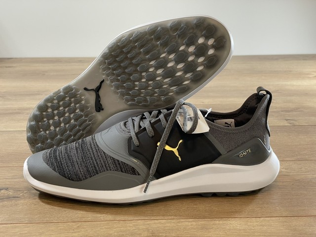 PUMA Ignite Gray Fashion Golf Sneaker 