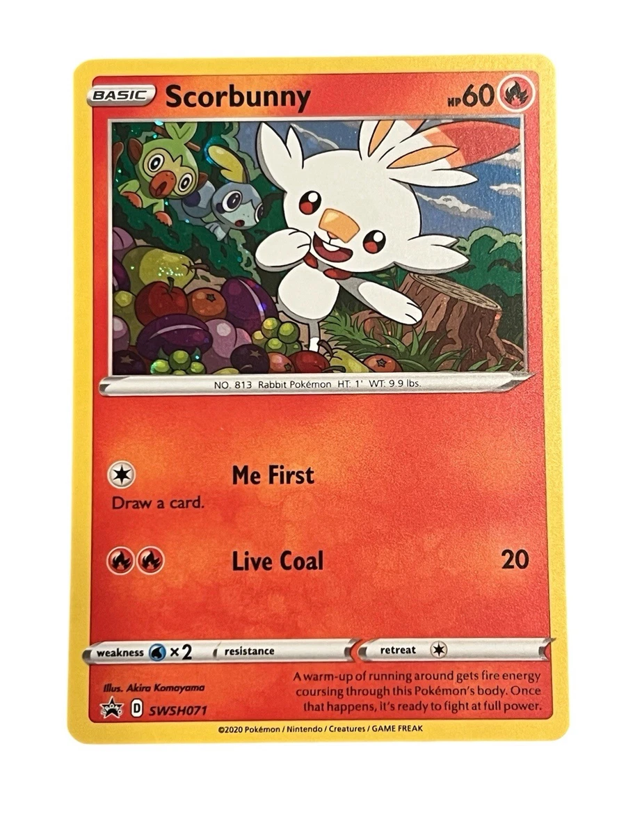 crown card pokemon tcg pocket POKÉMON TCG Galar Collection Scorbunny main image 1