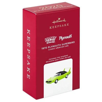 Hallmark 2020 American Classic Cars Series #30 Plymouth Superbird Ornament NEW