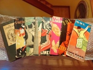The Linebook RHL, Set of 8, Charles Collins, Chicago Tribune 