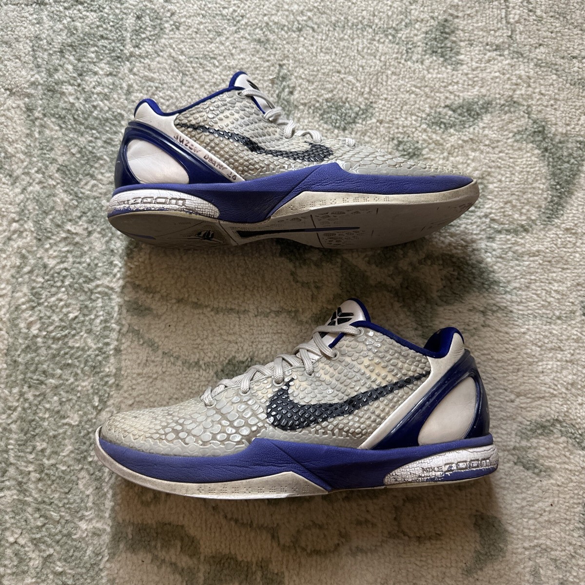 NIKE ☆ Zoom Kobe 6 ‘Concord’ Size 8.5 - Nike Zoom Kobe 6 Concord | eBay