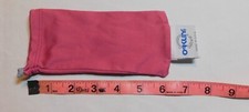VTG OAKLEY SOFTWARE SUN GLASSES SOFT CASE MADE IN USA PINK GLASS POUCH HOLDER