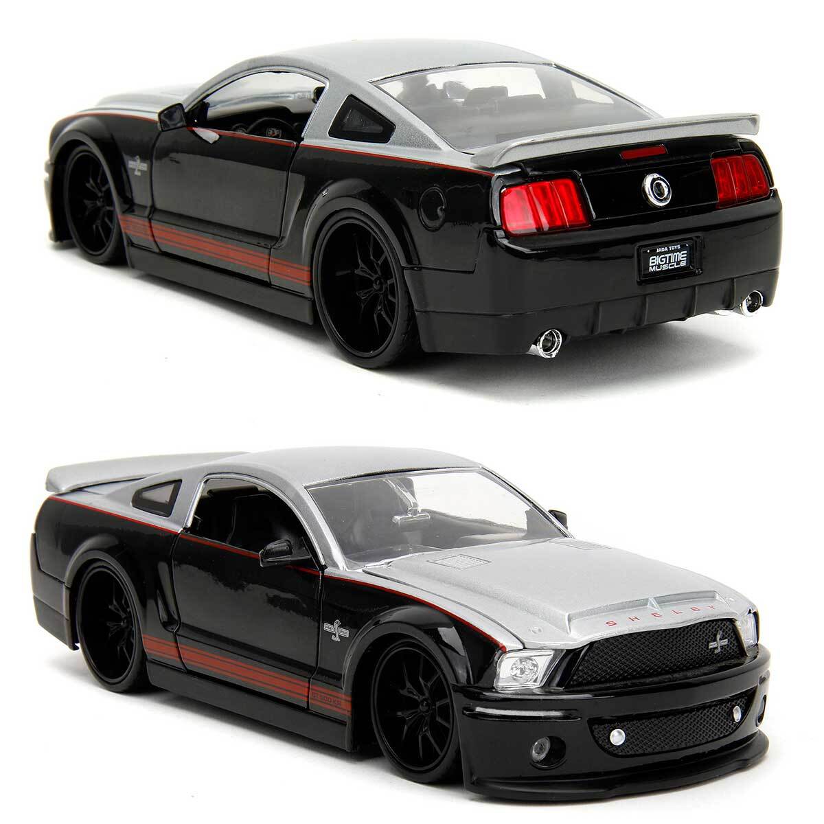 スポーツトイ・アクショントイ BIGTIME MUSCLE 2008 Ford Shelby GT500KR Jada Toys Bigtime Muscle Series: 2008 Shelby GT-500KR